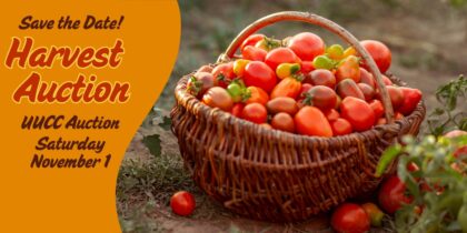 Save the Date: UUCC Harvest Auction November 1