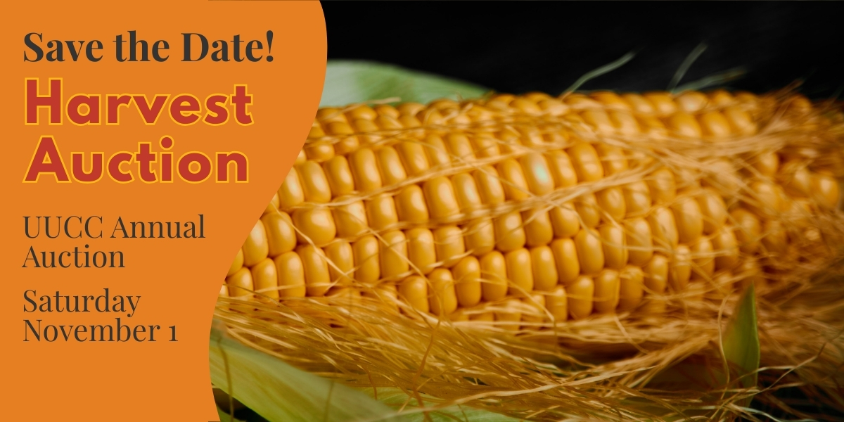 2025 Auction Save the Date corn