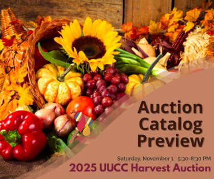 The Harvest Auction Catalog Is Here!