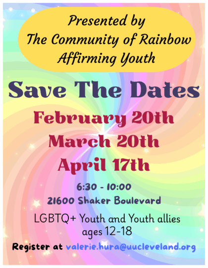 The Community of Rainbow Affirming Youth